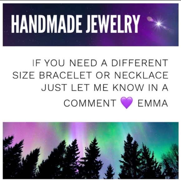 Handmade maille choker necklace celtic knot charm & green austrian crystal - Picture 4 of 16